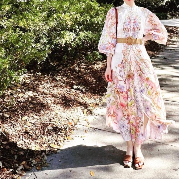 ❌SOLD❌ Zimmermann Jeannie Linen Maxi Dress - Picture 10 of 11